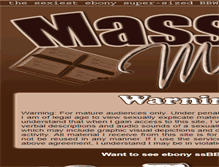 Tablet Screenshot of massivemocha.com